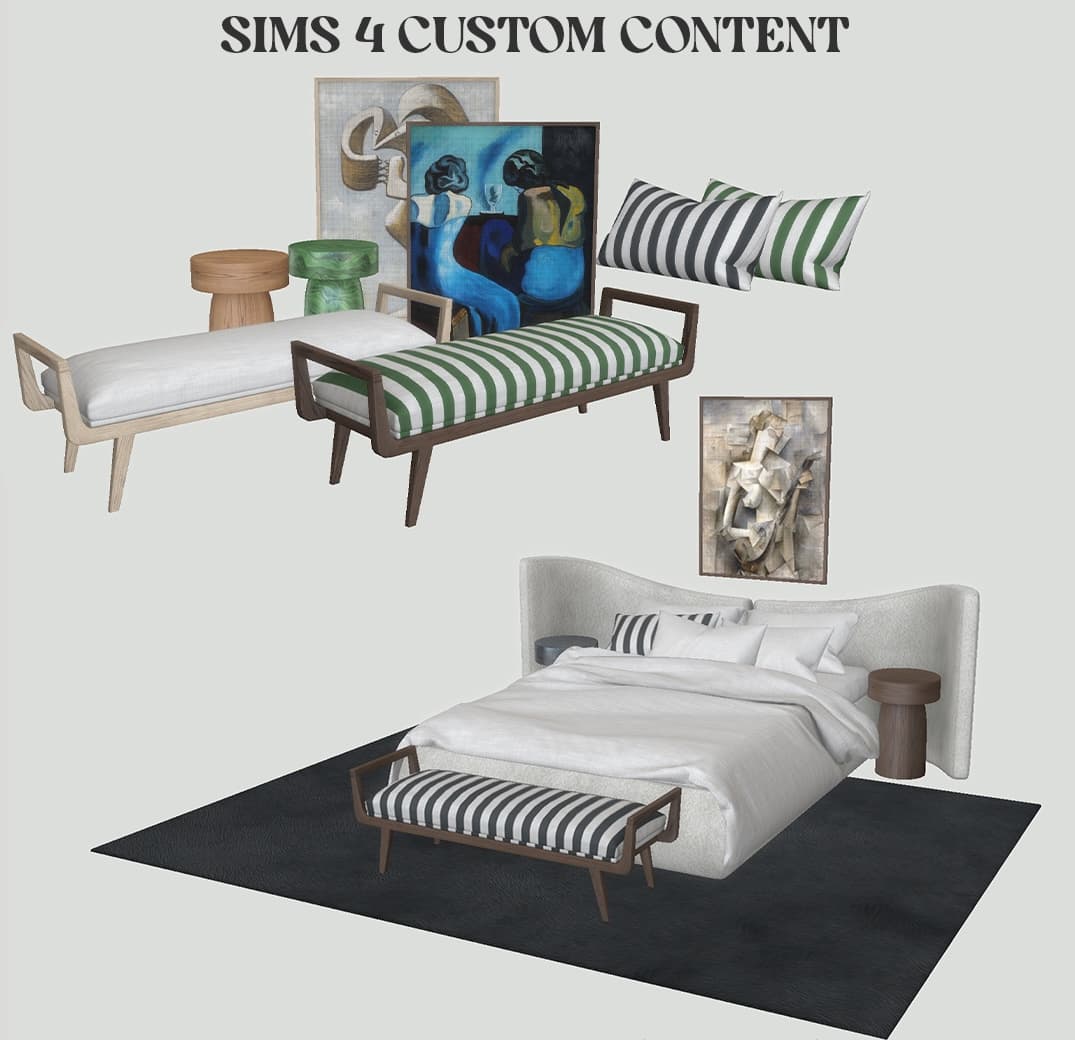 Скриншот мода Мебель для спальни January Bedroom